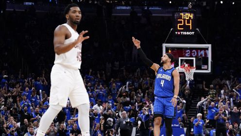  班凯罗内线强攻连续得手，魔术主场力克活塞